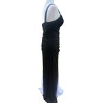 Blondie Nites Vintage 90's Y2K Black & White Gown Sweetheart Neckline Photo 4