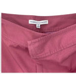 Rebecca Minkoff Pants High Rise Flat Front Tie Conch Ankle Pink Mauve NWOT Photo 7