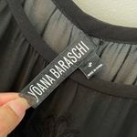 Yoana Baraschi  Womens Saint-Armour Chiffon Lace Embroidered Blouse Black‎ Small Photo 4