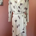 Vintage 80’s deadstock abstract print faux Photo 0