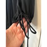 By Malene Birger Lily Black Maxi Dress Oversized Silk Blend NWT Size 2 Photo 7