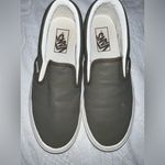 Vans Slip-On Shoes - Brown and White Photo 6