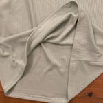 Pretty Little Thing Sage Green Rib Knit One Shoulder Dress Womens 6 NEW Photo 4