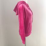 Sanctuary  Hot Pink Velour Hoodie Sz XS Photo 2