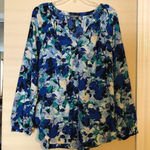 Daisy Fuentes  size large l/s blouse Photo 0