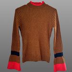 Moon River NWOT Brown Knit  Sweater XS Photo 0