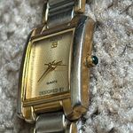 Paolo Gucci women’s vintage two tone silver/gold tank watch‎ one size (working) Silver Photo 1