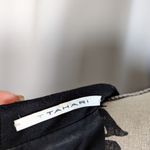 Tahari V-neck Short Sleeve Sheath Dress Black and Gray Size 8 Photo 3