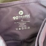 90 Degrees by Reflex Light Purple Star Leggings Photo 3