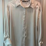 ZARA Satin Effect Shirt Photo 0