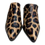 Arider Girl Leopard Print Mule Heels Women’s Size 8.5 Slip Photo 1