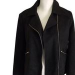 JustFab  Blush Suedette Moto Style Jacket Size S NWT Photo 0