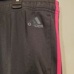Adidas Pants Black Pink Stripes Regular Length XL Extra Large Photo 5