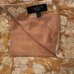 Talbots Pencil Skirt Womens Size 6P Copper Metallic Gold Brocade Cocktail Photo 3