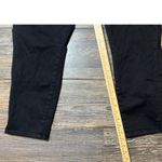 Good American  Good Waist Crop Black Denim Jeans Size 6 High Rise Comfort Stretch Photo 5
