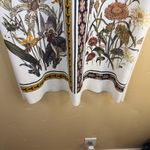 ZARA Mini Dress Size Small Rubberized Floral Print Shift Multicolor Spring Work Photo 4