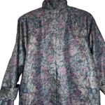 London Fog VTG Floral Trench Coat Women's Button Front Outerwear Photo 3