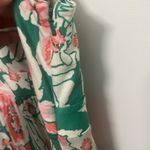 Lilly Pulitzer Cotton Silk Knit Short Sleeveless Dress Pink Green Size Medium Photo 5