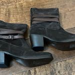 Frye Jane Strappy short boots distressed suede Photo 4