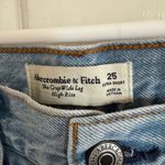 Abercrombie & Fitch  The Crop Wide Leg High Rise Jean size 25(0) extra short Photo 1