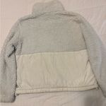 Mondetta  White Sherpa Fleece Jacket Photo 6