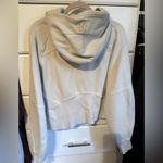 Lululemon  scuba cropped pullover hoodie in bone with gold details size XL/XXL Photo 1