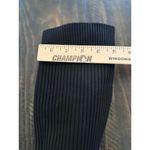 Cocon Black Knit Sock Boots Women 36(US 6) Block Heel Stretch Boots Square Toe Photo 5