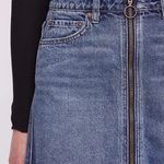 Free People | Zip It Up Mini Skirt | Blue | 29 Photo 1