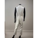 TART Sleeveless White Blazer Jumpsuit Women's Small Zip Back Minimalist Chic Photo 1