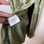 Selfie Leslie NEW! Well Versed Pleated Bust Front Split Dress Olive MED 27595d24 Photo 4