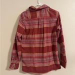 44° north Striped Red and Yellow Button Photo 2