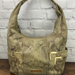 Michael Kors  Fulton Python Leather Hobo Shoulder Bag Handbag Purse Photo 0