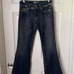 Miss Me  Distress Jeans Rhinestone Detail Back Pockets Size 29 Western Lo… Photo 0