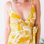 L'ATISTE Floral Wrap Romper Photo 0