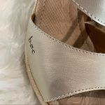 boc strappy wedge heels champagne colored sz‎ 10 Gold Photo 2