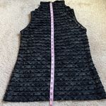 JTB Black Semi Sheer Mock Turtleneck Tunic Top Size Small Photo 5