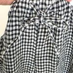 Reformation Olina Linen Remy Check Gingham Cropped Pants Size Small Photo 9