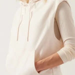 Athleta  Retroplush cocoon hoodie sleeveless sweatshirt size 3X‎ athleisure Photo 0