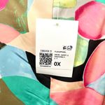 Forever 21 NWT Floral Satin Cowl Neck Midi Slip Dress with Slit - Size 0X / 12 Photo 4