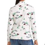 Time & Tru Winter Theme Turtleneck Top Photo 1