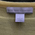 New York & Co. NWT S Small Yellow Sweater Women’s Comfy Formal Photo 5