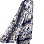 Vince Camuto  Dress 18W Blue Floral Sheer Bell Sleeves Photo 10