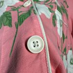 BedHead PJs Pink Magnolias Long Sleeve Classic Stretch Jersey PJ Top Sz Large Photo 4