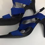 Tahari Lola Shoes/ Sandals Blue & Black Color  Size 9M Photo 5