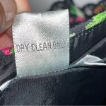 Alberto Makali Women’s Black Floral Embroidered Strapless Dress Photo 7