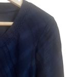 Soft Surroundings  Cotton Gauze Shift Shirt Dress large blue Photo 6