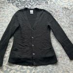 Gap BLK DNM Wool Blend Button Cardigan Gray Small Photo 0