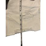 Ymi Women’s White Distressed Jean Shorts Photo 3