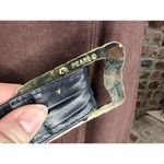 Cinch belt navy blue goldtone clasp 1980s signed pearl Photo 8