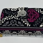 Vera Bradley Turn Lock Wallet- Canterberry Magenta Photo 7